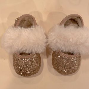 UGG Fluff Glitter Ballet Flat